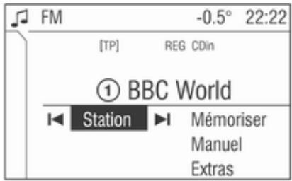 OPEL Zafira B (2008-2014) - Infotainment System - Structure du menu - 2