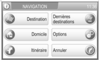 OPEL Zafira B (2008-2014) - Infotainment System - Exemple d'utilisation de menu - 1