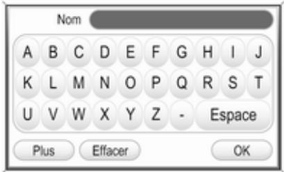 OPEL Zafira B (2008-2014) - Infotainment System - Mémorisation de la nouvelle destination sur le carnet d'adresses : - 1