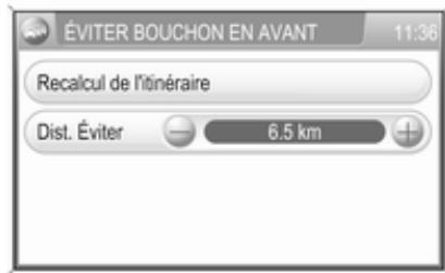 OPEL Zafira B (2008-2014) - Infotainment System - Exclusion des rues du guidage d'itinéraire - 2