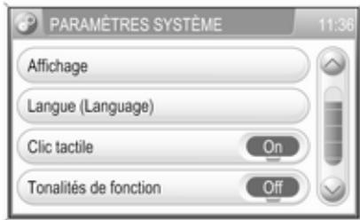 OPEL Zafira B (2008-2014) - Infotainment System - Configuration système - 1