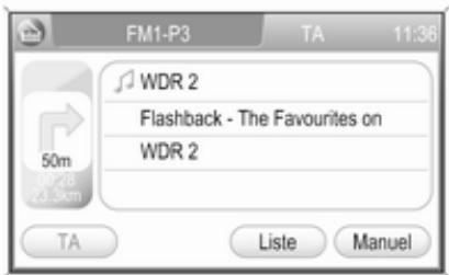OPEL Zafira B (2008-2014) - Infotainment System - Instructions visuelles - 2