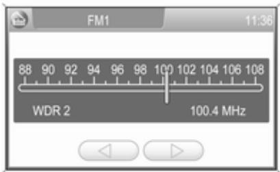 OPEL Zafira B (2008-2014) - Infotainment System - Recherche automatique d'émetteurs - 1