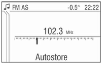 OPEL Zafira B (2008-2014) - Infotainment System - Mémorisation automatique (AS) - 1