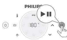 PHILIPS NA231 - Branchez la fiche sur la prise murale. - 5
