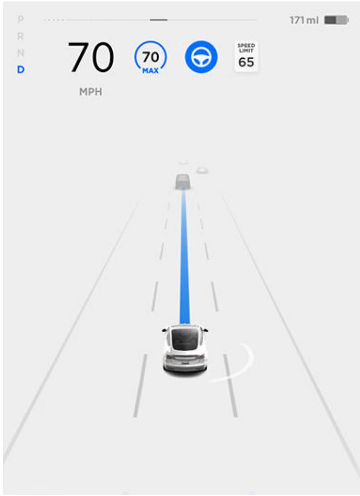 TESLA Model Y (2020-2024) - Fonctionnement de la Navigation avec Autopilote - 1