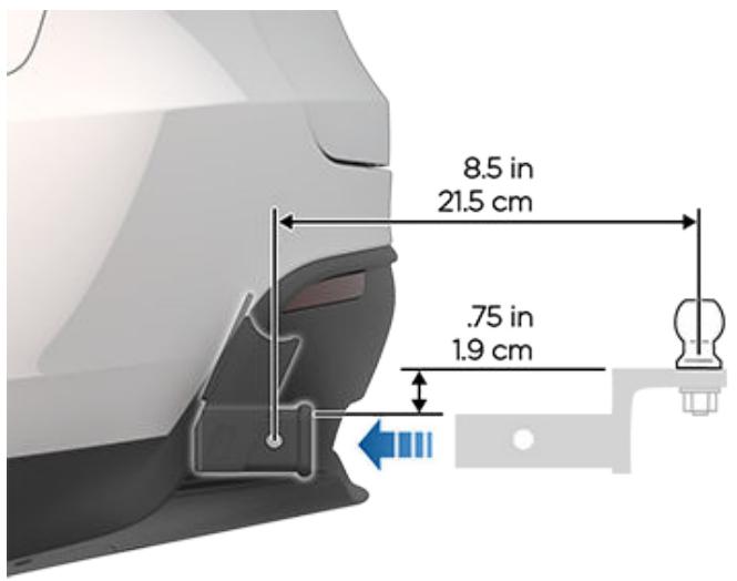 TESLA Model Y (2020-2024) - Installation et retrait du support de boule - 1