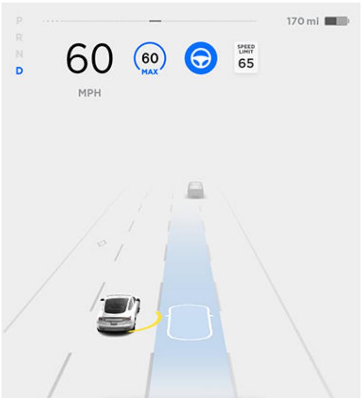 TESLA Model Y (2020-2024) - Changements de voie - 1
