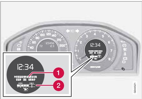 VOLVO V70 3 (2007-2016) - Compartiment moteur - 2