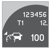 VOLVO V70 3 (2007-2016) - Activer et régler la sensibilité - 1