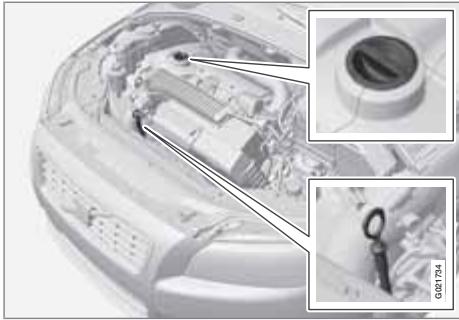 VOLVO V70 3 (2007-2016) - Compartiment moteur - 1