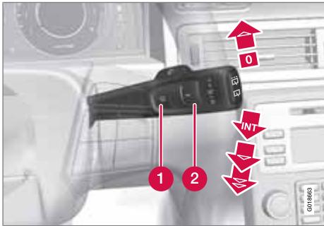 VOLVO V70 3 (2007-2016) - Essuie-glace et lave-glace - 1
