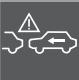 VOLVO V70 3 (2007-2016) - Système d'anticipation de collision et de détection de piétons avec freinage automatique\* - 7