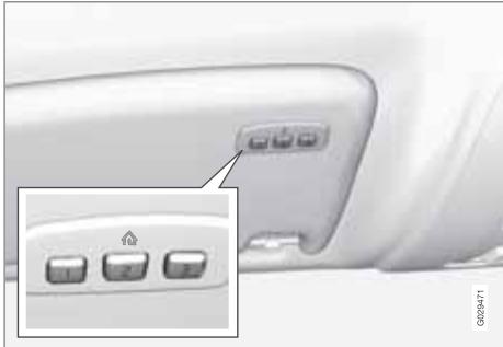VOLVO V70 3 (2007-2016) - HomeLink® \* - 1