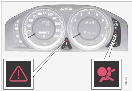 VOLVO V70 3 (2007-2016) - Coussins gonflables - 1