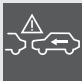 VOLVO V70 3 (2007-2016) - Système d'anticipation de collision et de détection de piétons avec freinage automatique\* - 2
