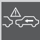 VOLVO V70 3 (2007-2016) - Système d'anticipation de collision et de détection de piétons avec freinage automatique\* - 3