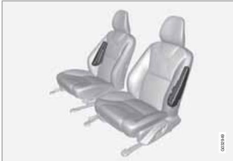 VOLVO V70 3 (2007-2016) - Coussins gonflables latéraux (coussins SIPS) - 1