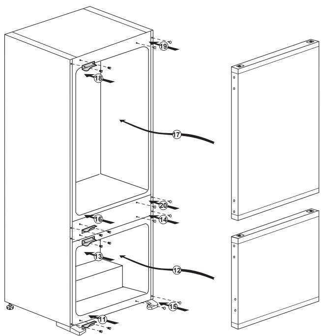 BEKO BCSA285E4ZSN - Réversibilité des portes - 2
