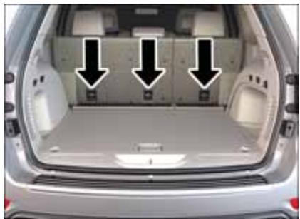JEEP Grand Cherokee WK2 (2017-2021) - Emplacement des ancrages des brides d'attache - 2