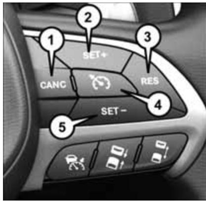 JEEP Grand Cherokee WK2 (2017-2021) - REGULATION DE VITESSE - 1