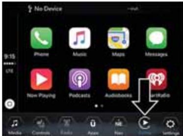 JEEP Grand Cherokee WK2 (2017-2021) - Apple CarPlay - Selon l'équipement - 2