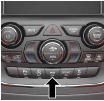 JEEP Grand Cherokee WK2 (2017-2021) - Mode de consommation de carburant (ECO) - 1