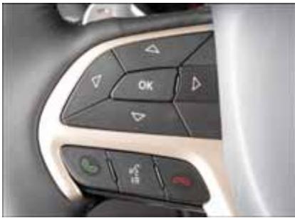 JEEP Grand Cherokee WK2 (2017-2021) - Fonctions de performance de l'écran du tableau de bord SRT - 1