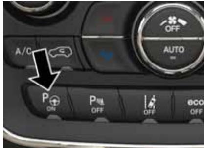 JEEP Grand Cherokee WK2 (2017-2021) - Activer et désactiver le système d'aide au stationnement actif ParkSense - 1