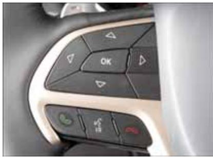 JEEP Grand Cherokee WK2 (2017-2021) - Ecran du tableau de bord - 1