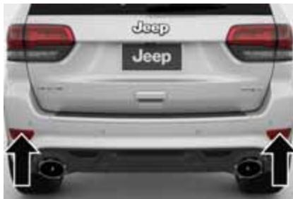 JEEP Grand Cherokee WK2 (2017-2021) - Feu antibrouillard monté sur le carénage arrrière - 1