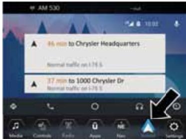JEEP Grand Cherokee WK2 (2017-2021) - Android Auto - Selon l'équipement - 2