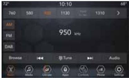 JEEP Grand Cherokee WK2 (2017-2021) - Aperçu Uconnect 4 - 1