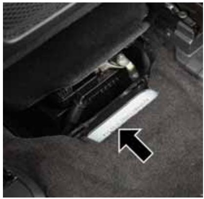 JEEP Grand Cherokee WK2 (2017-2021) - Numéro d'identification du vehicule - 2