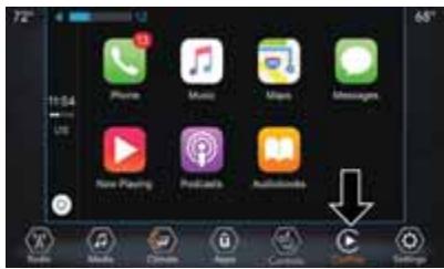 JEEP Grand Cherokee WK2 (2017-2021) - Apple CarPlay - Selon l'équipement - 1