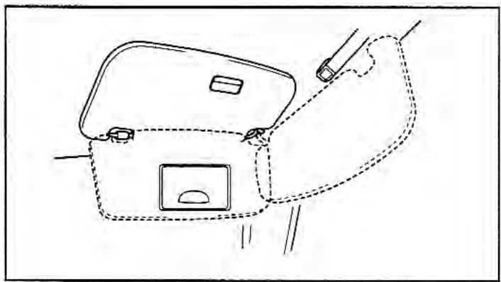 KIA Rio (2003) - Pare-soleil - 1