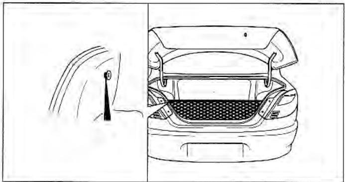 KIA Rio (2003) - Filet à Bagages (Selon l'équipement) - 1