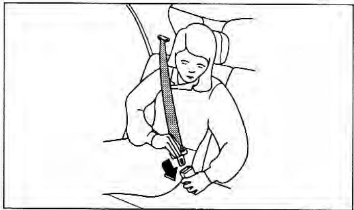KIA Rio (2003) - Ceinture à baudrier arrière - 2