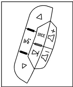 Hummer H2 (2008) - Commandes audio intégrées au volant de direction - 1