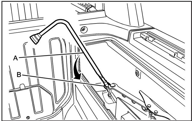 Hummer H2 (2008) - Dépose du pneu de secours et des outils (SUT) - 4