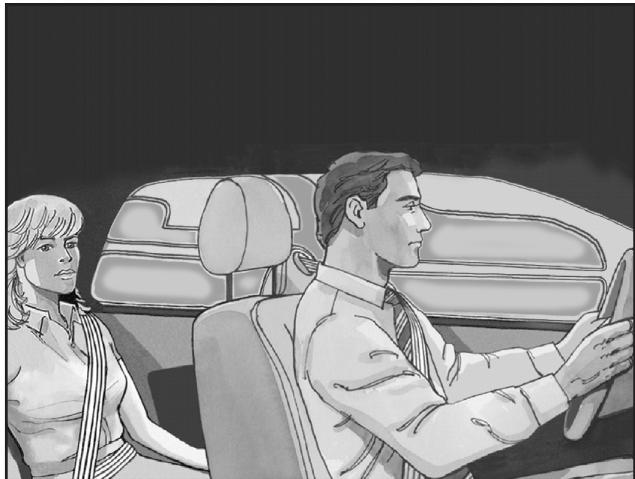 Buick Lucerne (2008) - Où se trouvent les sacs gonflables? - 4