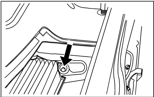 Buick Lucerne (2008) - Filtre à air de l'habitacle - 2