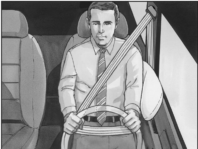 Buick Lucerne (2008) - Où se trouvent les sacs gonflables? - 3