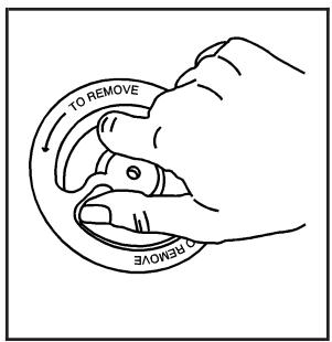 Buick Lucerne (2008) - Dépose du pneu de secours et des outils - 1