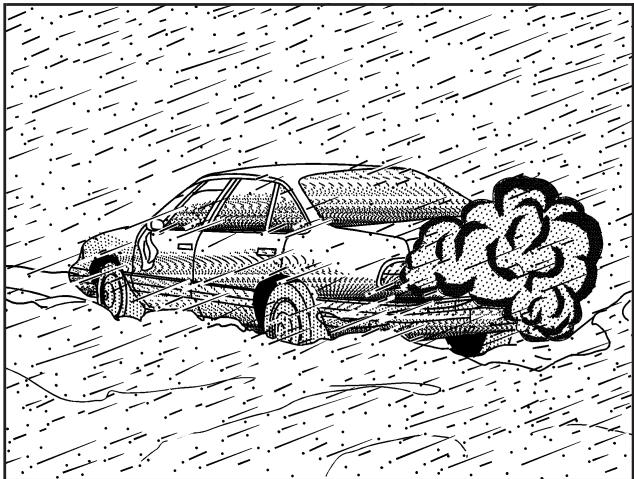 Buick Lucerne (2008) - Si vous étés surprise par un tempête de neige - 1
