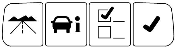 Buick Lucerne (2008) - Boutons du centralisateur informatique de bord (CIB) - 1