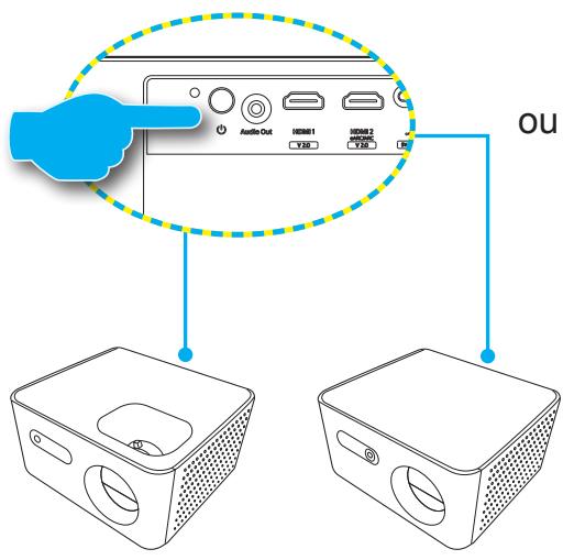 OPTOMA PHOTONLIFEPK31 - Allumer/eteindre le projecteur - 1