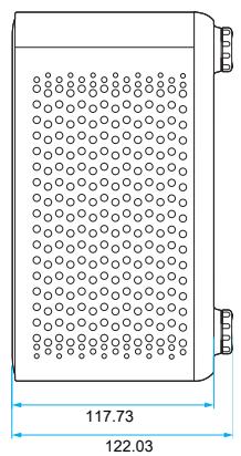 OPTOMA PHOTONLIFEPK31 - Dimensions du projecteur et installation au plafond - 4