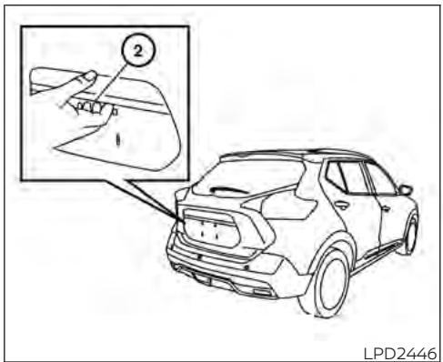 NISSAN Kicks (2020) - Déverrouillage des portières - 2