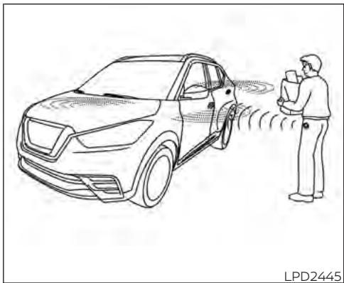 NISSAN Kicks (2020) - PRECAUTIONS AU SUJET DU VERROUILAGE ET DU DEVERROUILAGE DES PORTIERES - 1